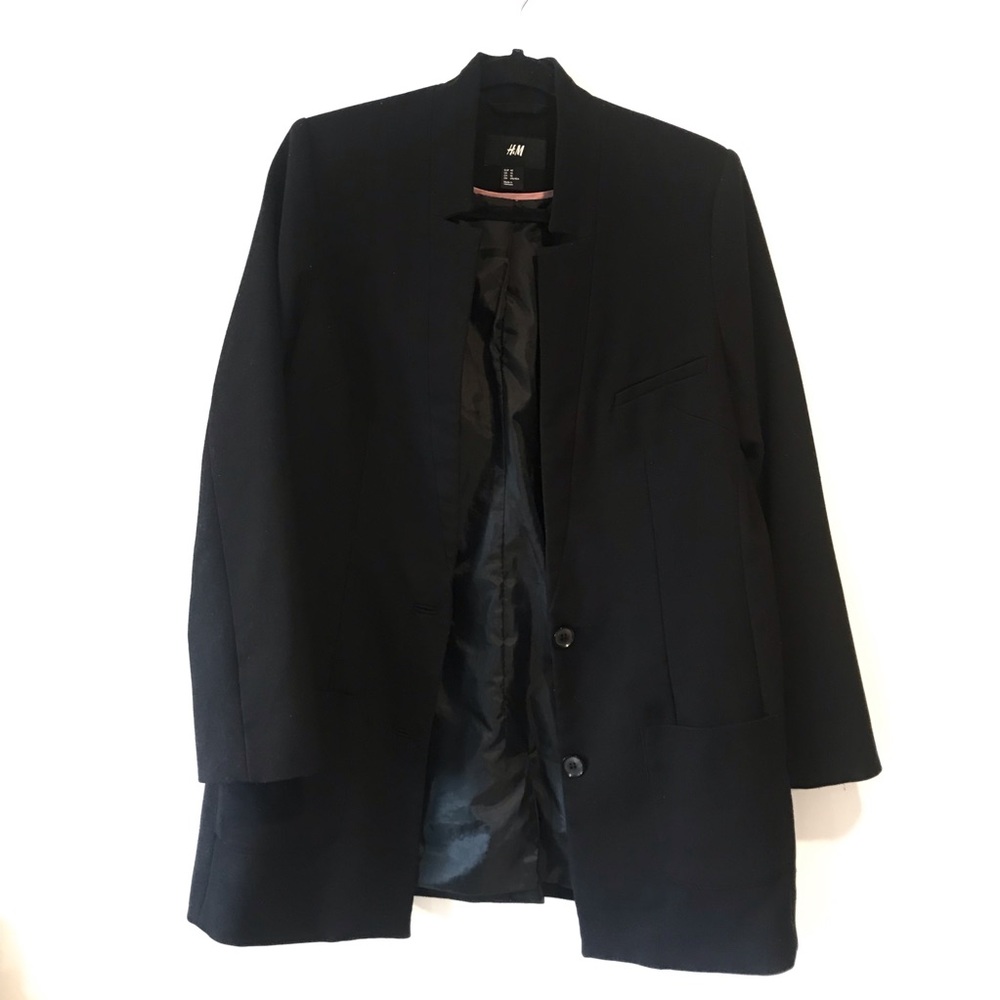 H&M black coat